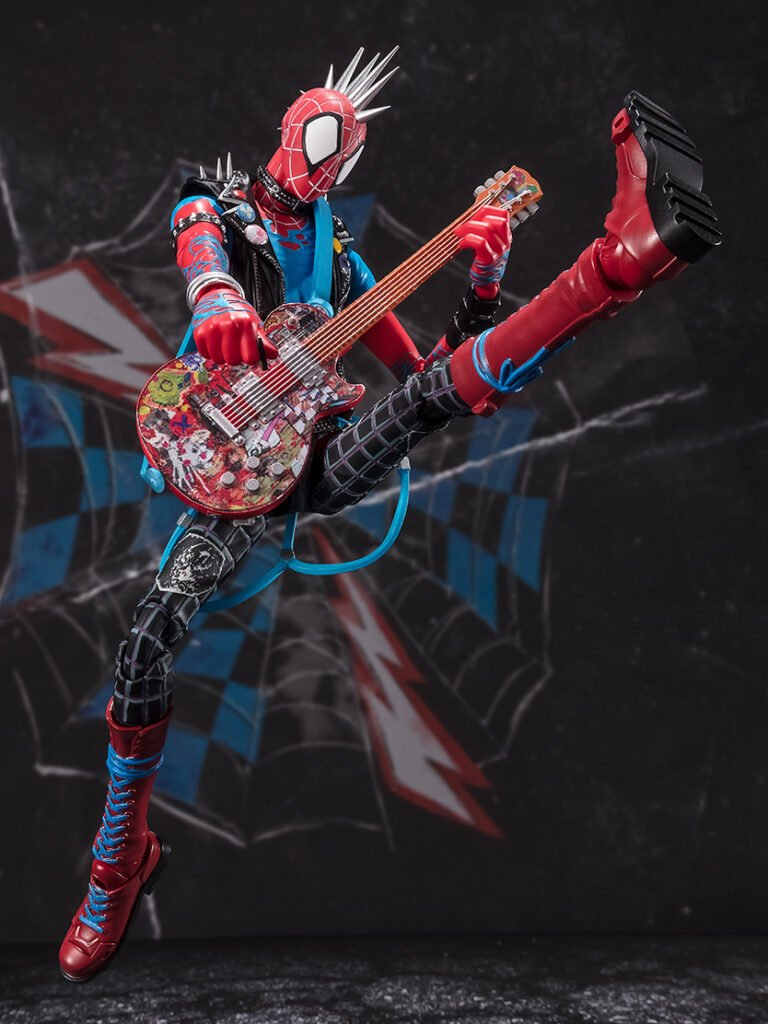 Figura Spider-Punk de Spider-Man: Através do Aranhaverso