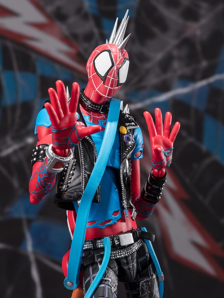 Figura Spider-Punk de Spider-Man: Através do Aranhaverso